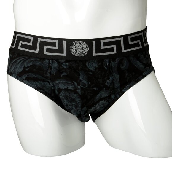 Versace Men's Barocco Print Low Rise Slip Underwear Versace Sz 7 US XL IT 54